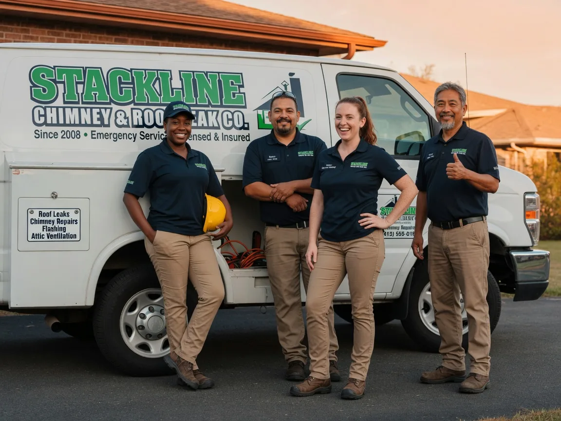 Chimney flashing repair company in Morgan, TX